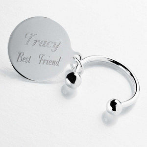 Personalized Round Keychain - Gifts for Her - Birthday Gifts