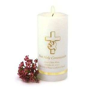 Personalized Communion Candle | JDS