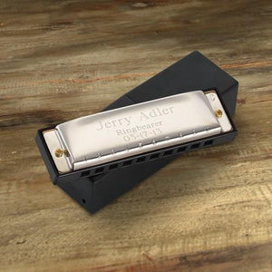 Personalized Stainless Steel Harmonica | JDS
