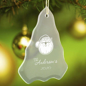 Personalized Ornaments - Christmas Ornaments - Tree Shape - Glass | JDS
