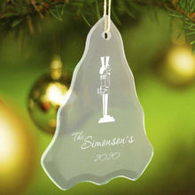 Load image into Gallery viewer, Personalized Ornaments - Christmas Ornaments - Tree Shape - Glass | JDS