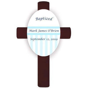 Personalized Children's Cross - Blue | JDS