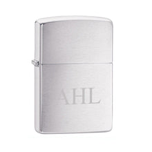 Load image into Gallery viewer, Personalized Lighters - Zippo - Brushed Chrome | Zippo