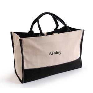 Personalized Tote Bag - Canvas - Embroidered - Summer Bag | JDS
