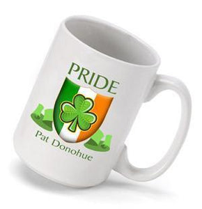 Personalized Irish Pride Coffee Mug | JDS