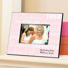 Load image into Gallery viewer, Personalized Junior Bridesmaid Picture Frame | JDS