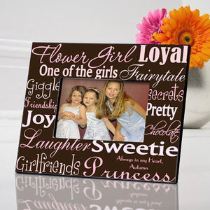 Personalized Flower Girl Picture Frame | JDS