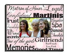 Load image into Gallery viewer, Personalized Matron of Honor Picture Frame