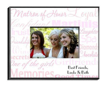 Load image into Gallery viewer, Personalized Matron of Honor Picture Frame | JDS