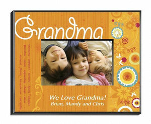 Personalized Sunshine and Flowers Frame - Grandma | JDS
