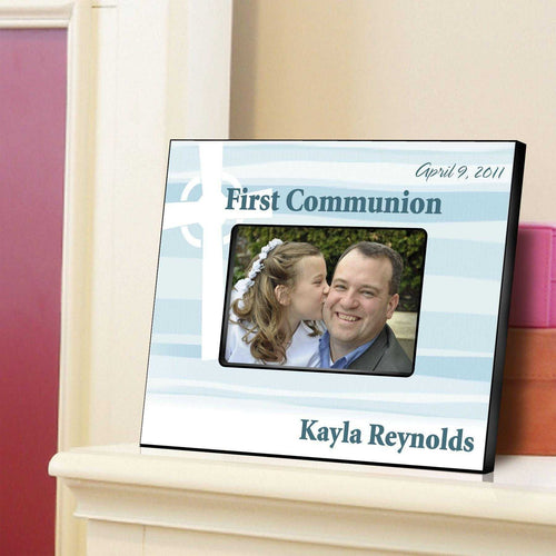 Personalized First Communion Picture Frame-Celtic Blessings | JDS