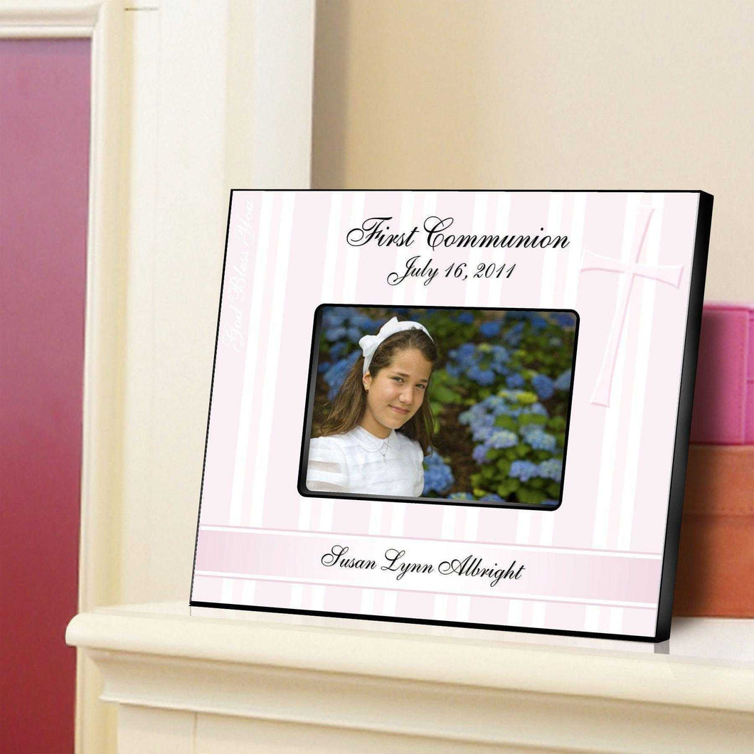 Personalized First Communion Picture Frame-God Bless the Children | JDS