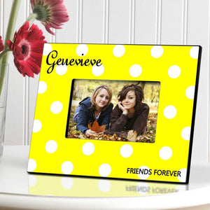 Personalized Polka Dot Picture Frame - All | JDS
