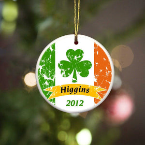 Personalized Ornaments - Christmas Ornaments - Irish Ceramic Ornaments | JDS
