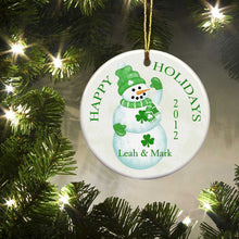 Load image into Gallery viewer, Personalized Ornaments - Christmas Ornaments - Irish Ceramic Ornaments | JDS