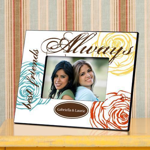 Personalized Picture Frame - Forever Friends Colorful Bouquet | JDS