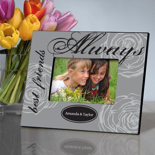 Personalized Picture Frame - Forever Friends Classic Gray | JDS