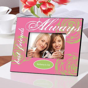 Personalized Picture Frame - Forever Friends Pretty in Pink | JDS