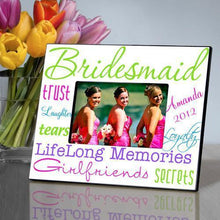 Load image into Gallery viewer, Personalized Picture Frame - Bridesmaid | JDS