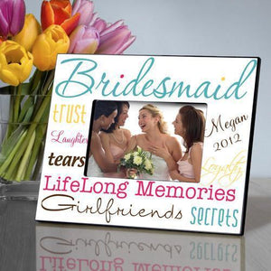 Personalized Picture Frame - Bridesmaid | JDS
