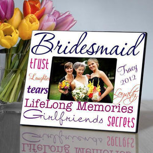 Personalized Picture Frame - Bridesmaid | JDS