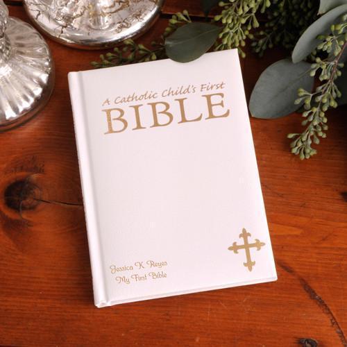 Personalized Bible - Small - Children's First Bible - Illustrated - Catholic | JDS