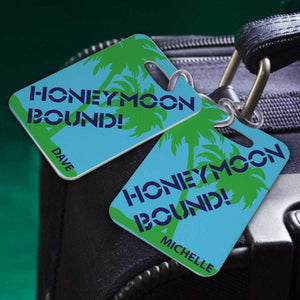 Personalized Couples Luggage Tags | JDS