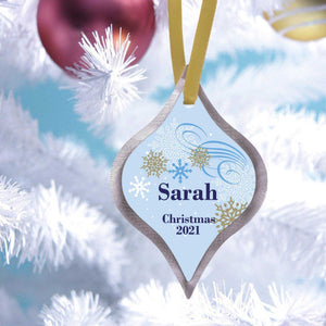 Personalized Elegant Christmas Ornament | JDS