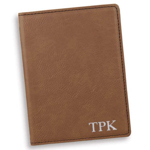 Personalized Dark Brown Passport Holder | JDS