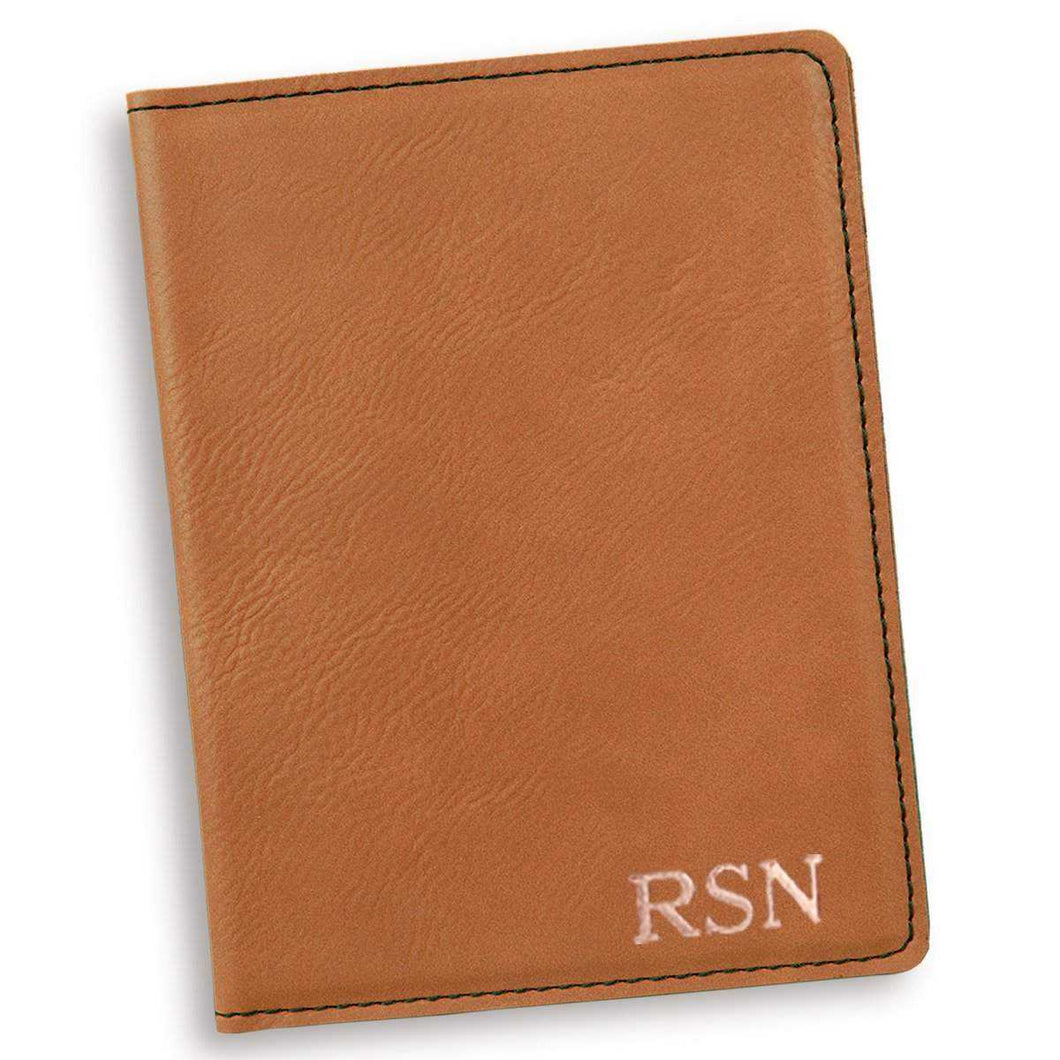 Personalized Rawhide Passport Holder | JDS
