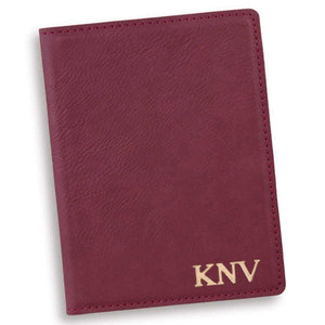 Personalized Rose Passport Holder | JDS