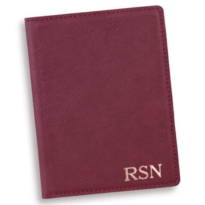 Personalized Rose Passport Holder | JDS