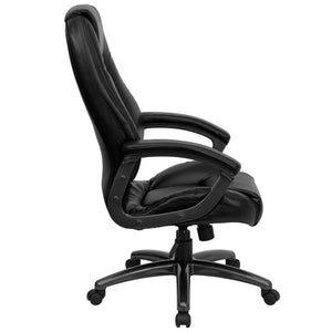 Custom Designed Deep Curved Lumbar Executive Office Chair With Your Personalized Name & Graphic