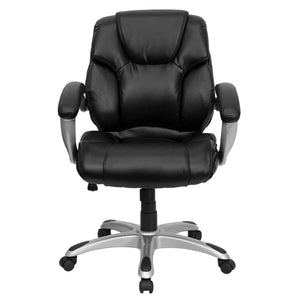 Custom Designed Swivel Executive Office Chair With Your Personalized Name & Graphic