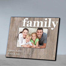Load image into Gallery viewer, Personalized Family Picture Frame - All | JDS