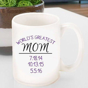 World's Greatest Mom Coffee Mug | JDS