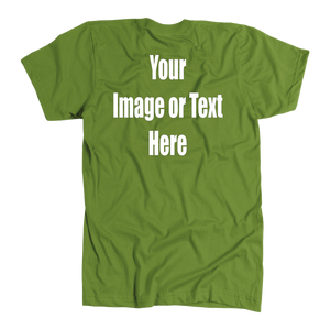 Personalized T-Shirt with Full Color Artwork (Front & Back)