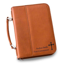 画像をギャラリービューアに読み込む, Personalized Bible Cover - Leather | JDS