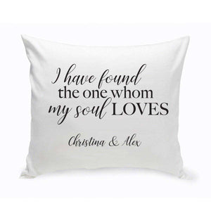 Personalized Solomon Throw Pillow | JDS