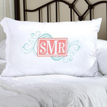 Load image into Gallery viewer, Personalized Felicity Cheerful Monogram Pillow Case | JDS