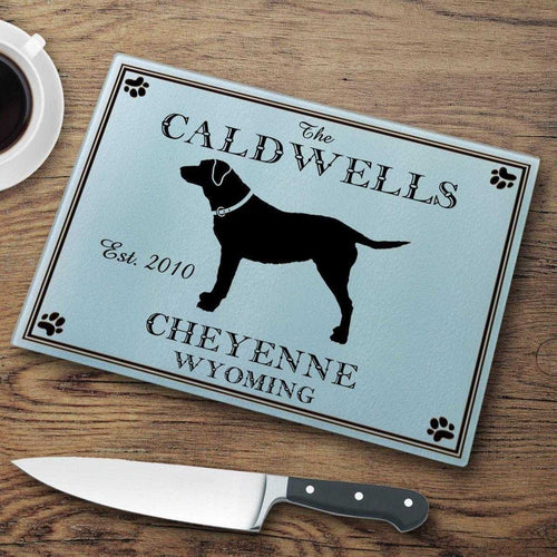 Personalized Cutting Boards - Glass - Cabin Decor - Cabin Series | JDS