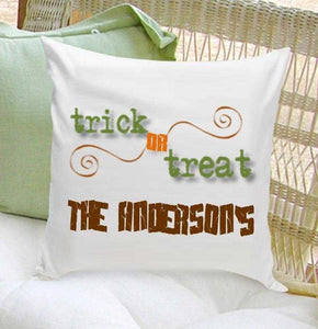 Personalized Halloween Throw Pillows | JDS