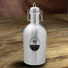 Load image into Gallery viewer, Personalized Stainless Steel Beer Growler | JDS