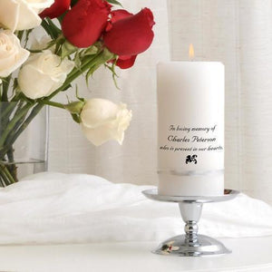 Personalized Memorial Candle | JDS