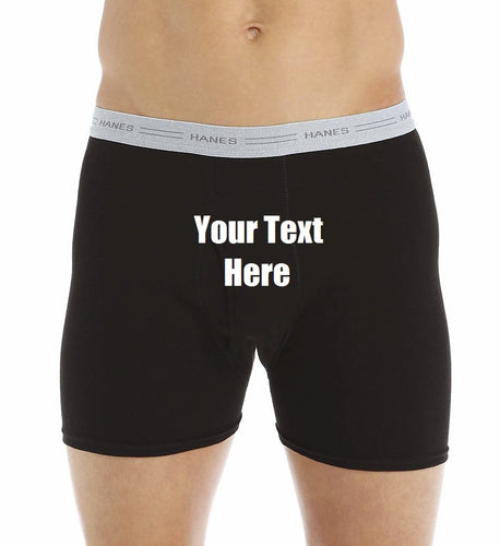 Custom Personalized Designed Boxers For Weddings, Bachelors Or Special Occasions
