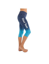 画像をギャラリービューアに読み込む, Custom Personalized Designed Ombre Yoga Pants Workout Leggings