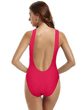 Cargar imagen en el visor de la galería, Custom Personalized Designed One Piece Bathing Swim Suit