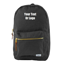 画像をギャラリービューアに読み込む, Custom Personalized Cotton Canvas Backpack. Great For School Or College.