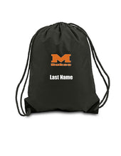 Load image into Gallery viewer, Custom Personalized Drawstring Backpack. Great For School Or College.