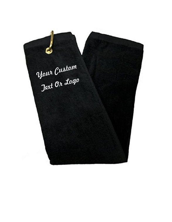 Custom Personalized Monogrammed/Embroidered Golf Towels